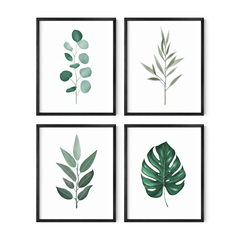 Haus And Hues Plant Wall Art - Stampe Botaniche Wall Art Green Wall A-image