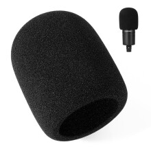 PhantAccy Pop-Filter/Windschutz fr Audio-Technica AT-2020 AT-2035 AT-2040 AT-2050 ATR2500 ATR2500X AT-4040 Mikrofone, Schaumstoff-Mikrofonabdeckung