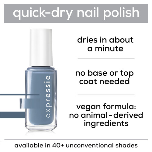 essie essie expressie γρήγορο στέγνωμα βερνίκι νυχιών, vegan φόρμουλα, 0.33 fl oz 2