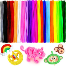 Iooleem Cura?ator de ?evi pentru me?te?uguri (1000 x multicolore) Cura?ator de ?evi pentru ?evi de chenille pentru me?te?uguri Articole de cura?a