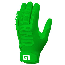 Nxtrnd G1 Manu?i de fotbal pentru tineret Manu?i de receptor lipicioasa pentru copii (verde pentru tineret mic)