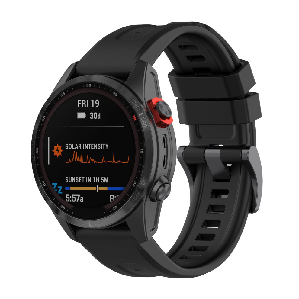 Compatible avec les bracelets Garmin Fenix 7s/Fenix 6S/Fenix 5S - Bracelets de rechange en silicone     d   gagement rapide - Bracelets pour Garmin