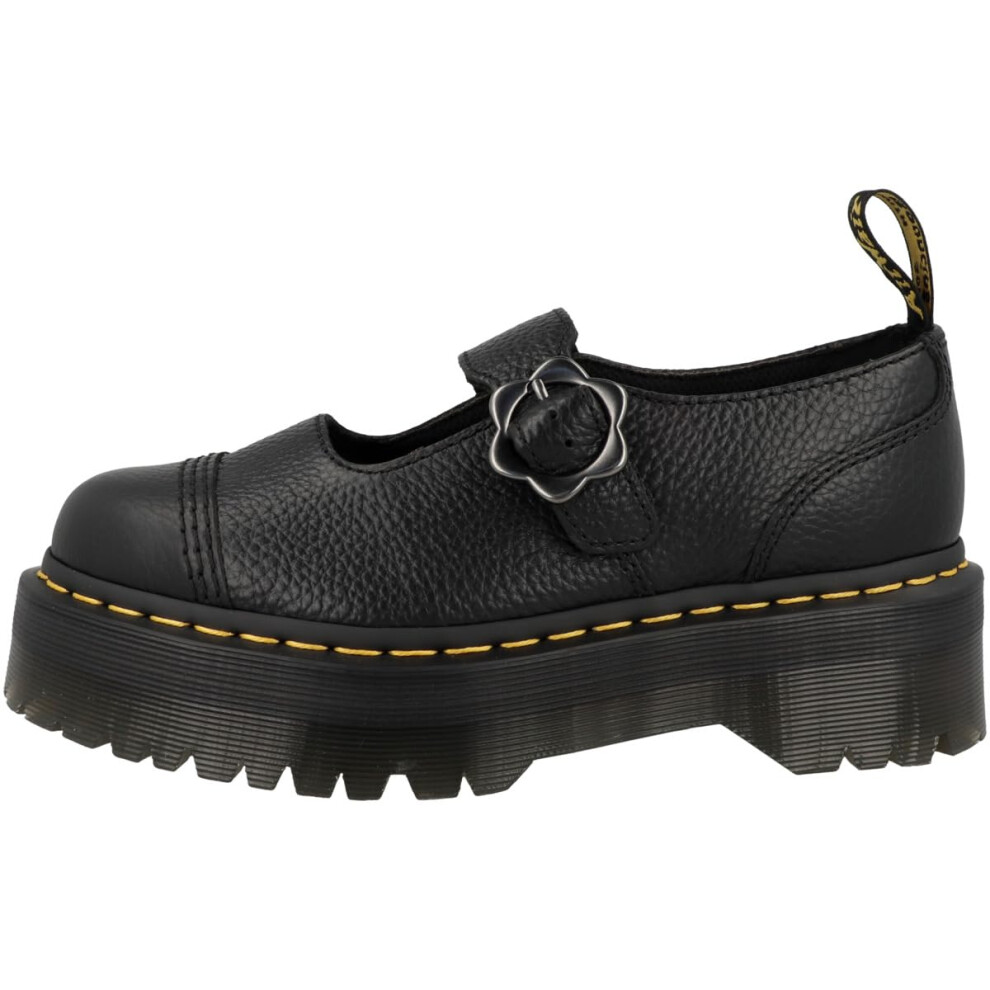 Dr. Martens Fiore Addina, Nappa Nera Zigrinata., 36 Eu-image