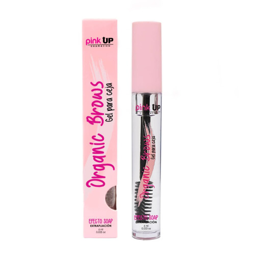 PINK UP Βιολογικό Gel Φρυδιών | Διαφανές Gel Mascara | Μέγιστη Σταθερότητα 1