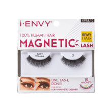 KISS i Envy Magnetic Human Hair Lashes Double Strength Reusable Lashes Easy To Apply, Everyday Wearable False Eyelashes