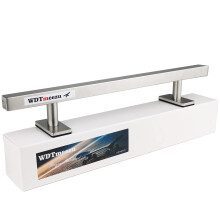WDTMEEZU Fingerboard Flat Rail Professionele Prop voor Finger Skateboard Gemaakt van Metaal 10"" Lang