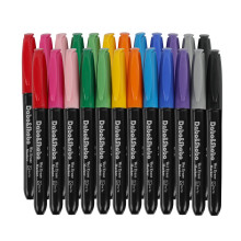 Dabo&Shobo Wet Erase Markers, 24 Stck, wischfreie Marker, 12 Farben, feine Spitze, radierbar mit Wasser! Nass abwischbarer, geruchsarmer Marker fr
