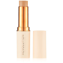 metriy Makeup Revolution Fondotinta Fast Base Stick F12 Marrone Scuro 30 g