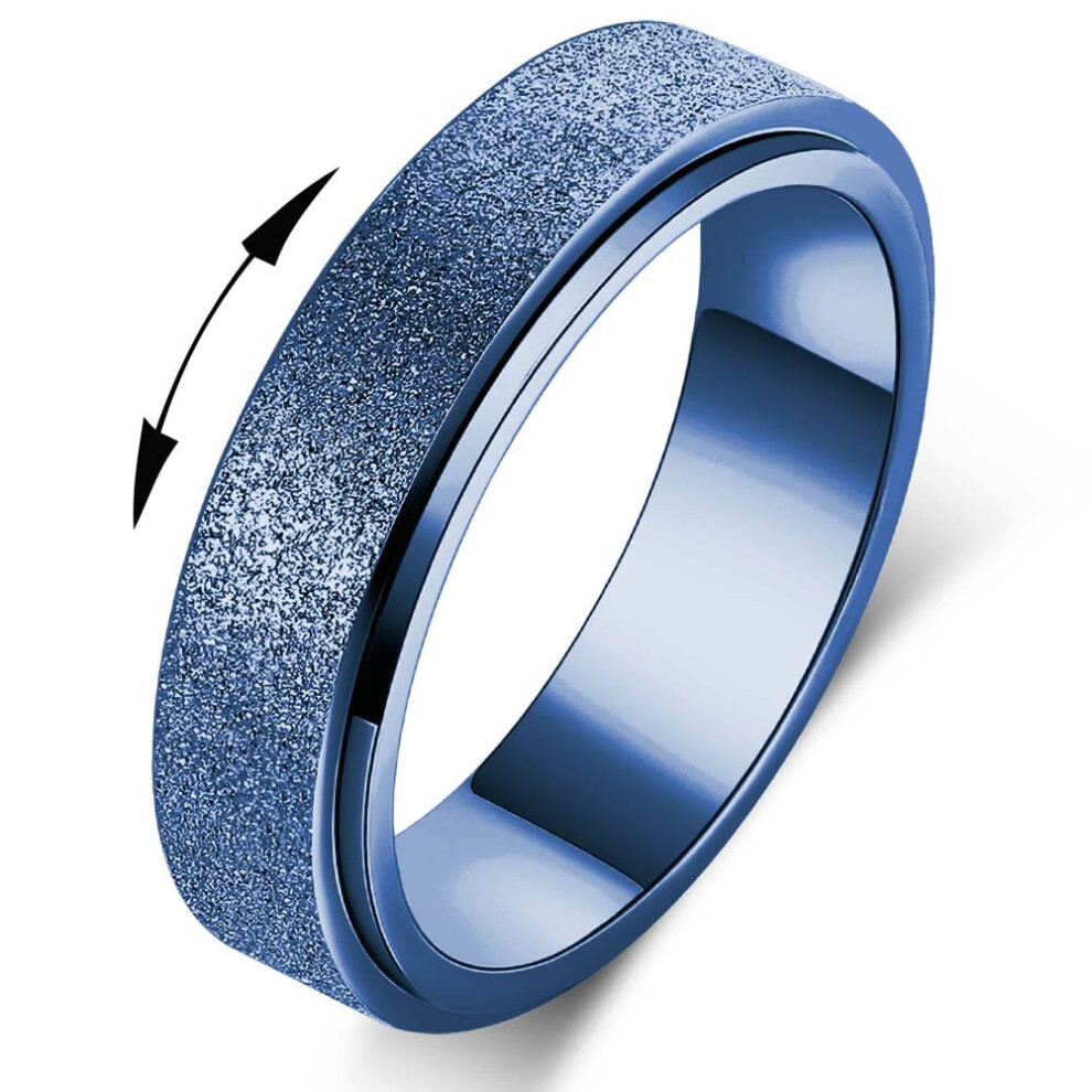 Mhwtty Fidget Toys Adults Spinner Ring Anxiety Ring For Women Anxiety