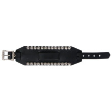 Hot Leathers WTB1024 2 in. Studded Border Watch Band - Black