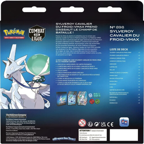 Pokémon Κάρτες Pokémon: Ice Rider Calyrex VMAX Πακέτο Μάχης Λιγκ 1