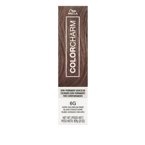COLORCHARM Ημι-Μόνιμο Χρώμα Μαλλιών | 6G Σκούρο Χρυσό Ξανθό | Λάμψη, Αναζωογόνηση 1