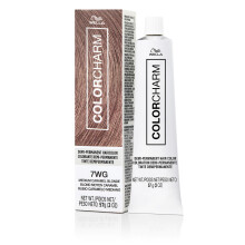 COLORCHARM Demi Permanentna koloryzacja włosów| 7WG Średni Karmelowy Blond | Odświeżenie połysku i ton | 2 uncje