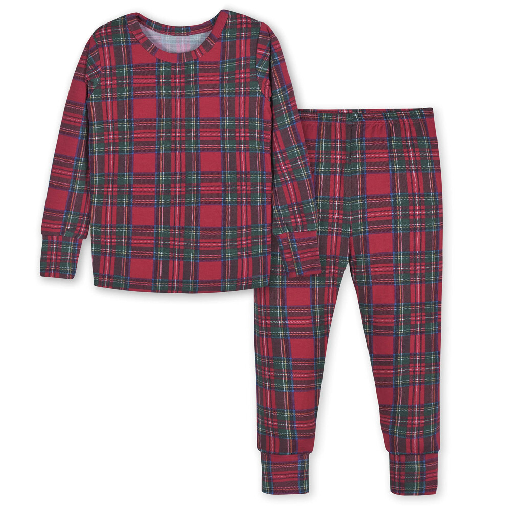Gerber Unisex Baby Toddler Buttery Soft 2-Piece Snug Fit Pajamas with