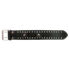 Hot Leathers WTB1023 1.5 in. Contrast Studs Watch Band - Black