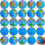 Globe Squeeze bolas de 2,5 polegadas de al   vio de estresse de terra de 2,5 polegadas Bolas de estresse de espuma macia brinquedo para a escola de 1