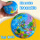 Globe Squeeze bolas de 2,5 polegadas de al   vio de estresse de terra de 2,5 polegadas Bolas de estresse de espuma macia brinquedo para a escola de 4
