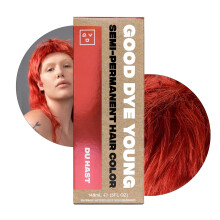 Tinta per capelli semipermanente Good Dye Young Du Hast Pink - Tinta temporanea per capelli con protezione UV, condizionante, rosa, senza PPD, du