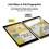 Hocentes. Protetor de tela de vidro Paperfeel compatvel com iPad 9/8/7 gerao de 10,2 polegadas [ferramenta de alinhamento automtico] [kit 5