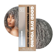Tinta per capelli semipermanente Good Dye Young (argento Gravedigger) - Balsamo protettivo UV, senza PPD, cruelty-free e vegano. Dura 15-24+ lava
