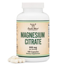 Magnesium citrate capsules 400mg 180 capsules (citrato de Magnesio) 8