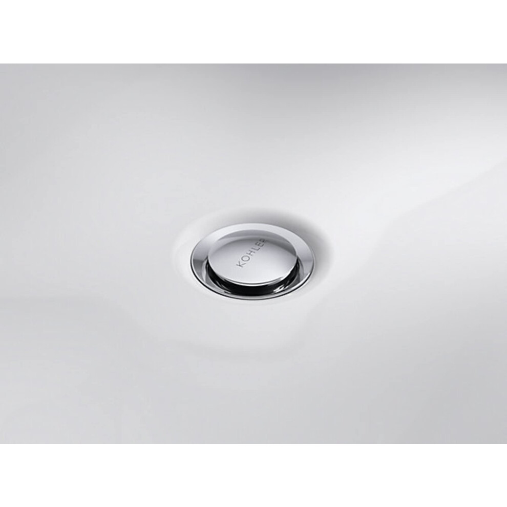 Kohler RH1464524-CP Clicker-Afvoer Met Overloop In Gepolijst Chroom-image