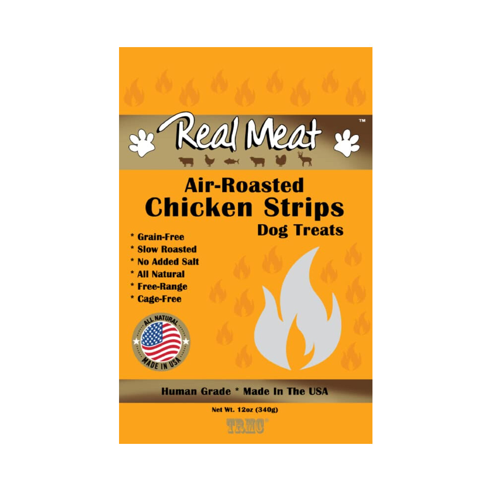 Lani   res de poulet r   ties TRMc Real Meat 12 oz de qualit    humaine s   ch   es     l'air