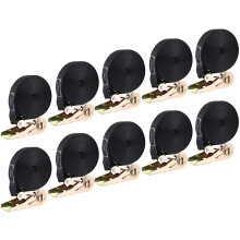 LIFERUN 10er Pack 1"""" x 20' Ratschengurte, strapazierfhig, 1760 lbs Bruchfestigkeit, endloser Ratschengurt, ohne Haken, Spanngurte fr Motorrder, G
