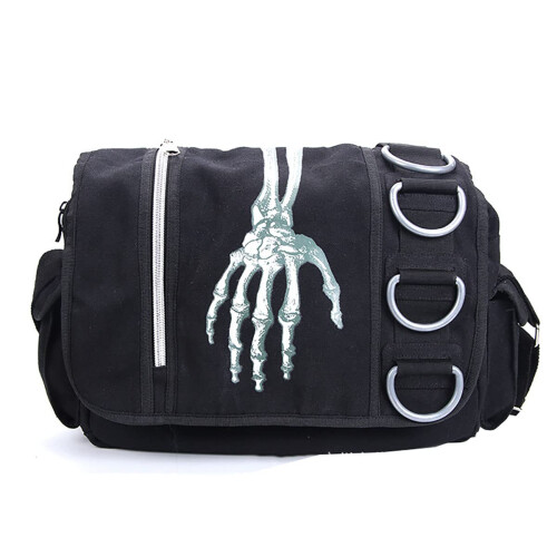 Zwarte Phantom Gothic Rugzak met Drakenvleugels | Boutique - Boutique