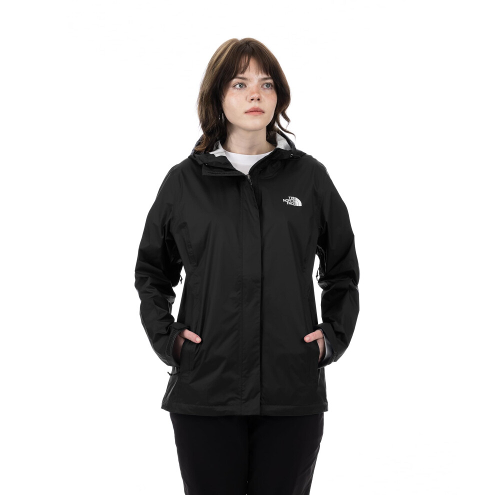 THE NORTH FACE Womens Venture 2 Waterproof Hooded Rain Jacket (Standar