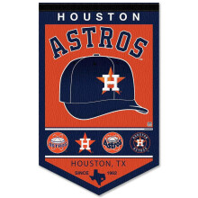 WinCraft Houston Astros erfgoed geschiedenis banner wimpel