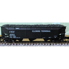 Bluford Shops BLU74174 No.4849 Illinois Terminal ITC 3-Bay Offset Side Hopper