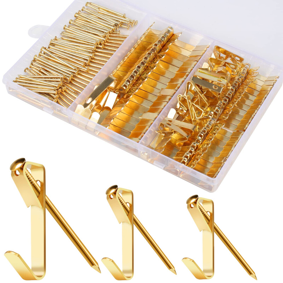 184 Pieces Picture Hanging Kit 20Lb 30Lb And 50Lb Picture Hangers 727380269031