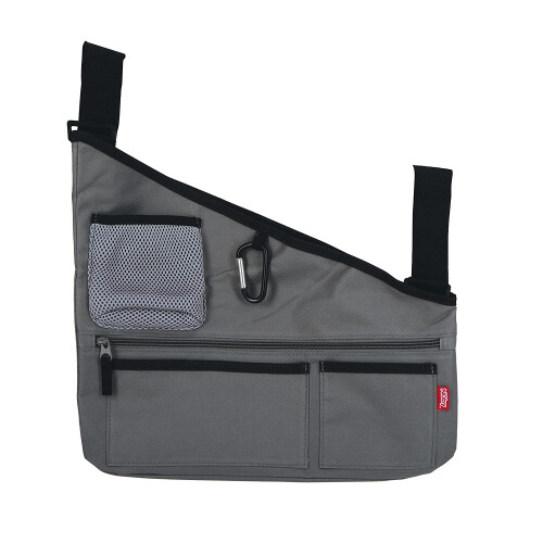 Nuby Nuby Fabric Side Stroller Organizer: Keeps Essentials Organized gray 2