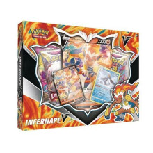 Pok mon Lost Origin Infernape V Box Set: 4 booster bal cky + promo akcie!