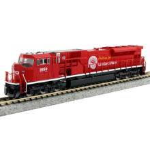 Kato KAT1765628DCC N Scale Canadian Pacific Pulling for United Way EMD SD90-43MAC No.9159 Model Train