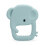 Loulou Lollipop Silicone Baby Teether - Elefante 1