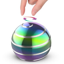 Kryfa Fidget Toys for Adults Kids 177 Kinetic Spinning Desk Toys for Office for Adults Kinetic Fidget Spinner for Stocking