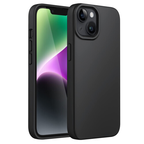 JETech Silicone case for iPhone 14 61-Inch  Silky-Soft Touch Full-Body