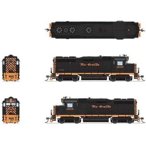 Broadway BLI7570 HO Scale DRGW EMD GP30 No.3015 Model Train