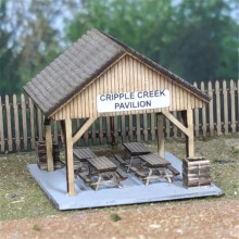 Osborn Models OMK3142 Cripple Creek Pavilion - N Scale Kit