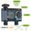 Melnor 65166amz Hydrologic Digital Hose Timer Timer 2 Zona Programabil Timer Quick Connect Bundle Black Grey 4