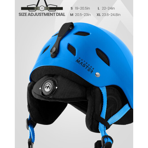 Capacete de esqui Kelvin Outdoorm mais 1