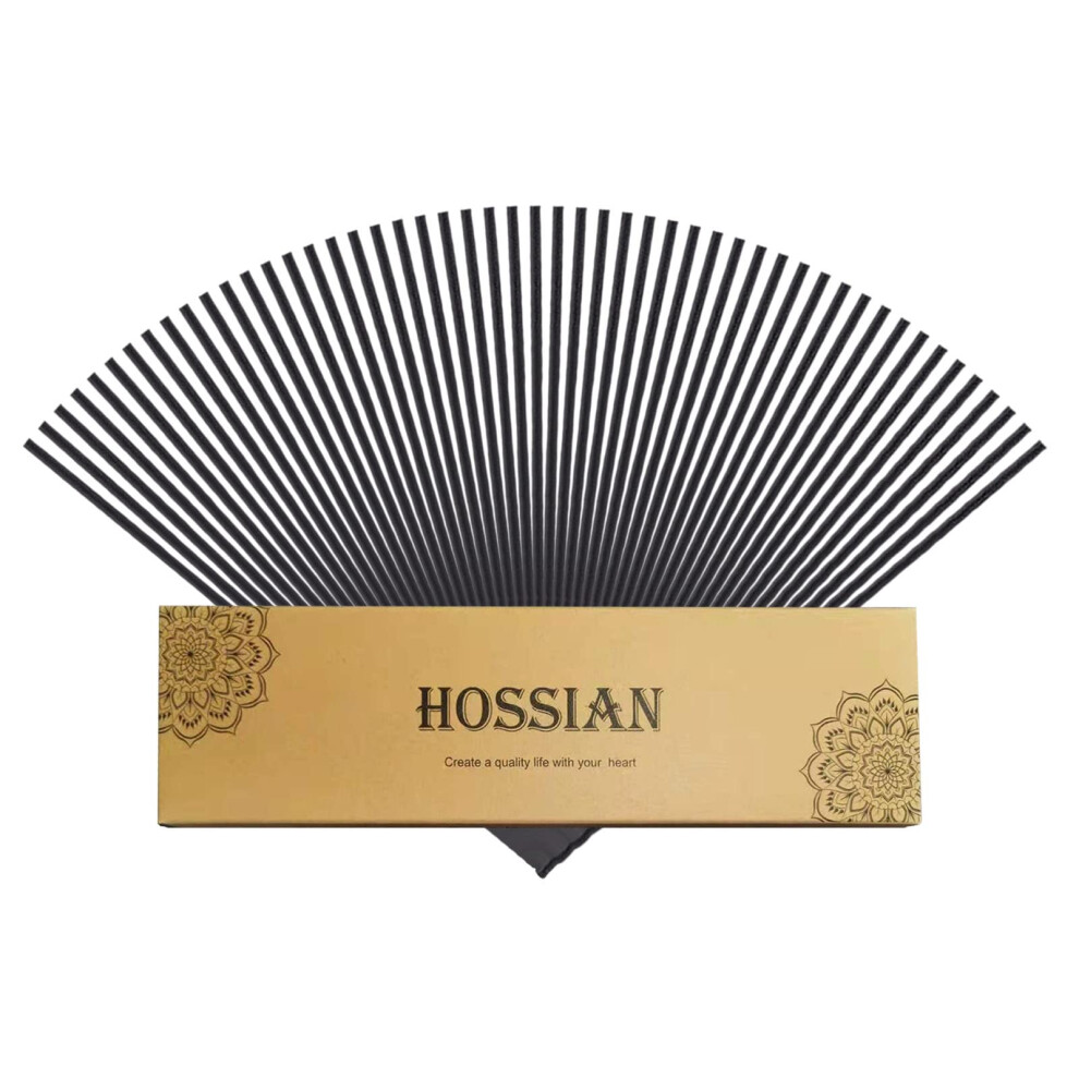 Hossian Bastoncini Per Diffusore-7.87 Pollici Bastoncini Per Diffusore Di Olio-50 Pz Bastoncini Di Olio Essenziale(Nero)-image