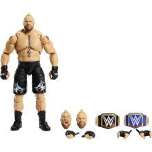 Figura de acci   n Mattel WWE Brock Lesnar Ultimate Edition con accesorios intercambiables, articulaci   n y detalles realistas de 6 pulgadas