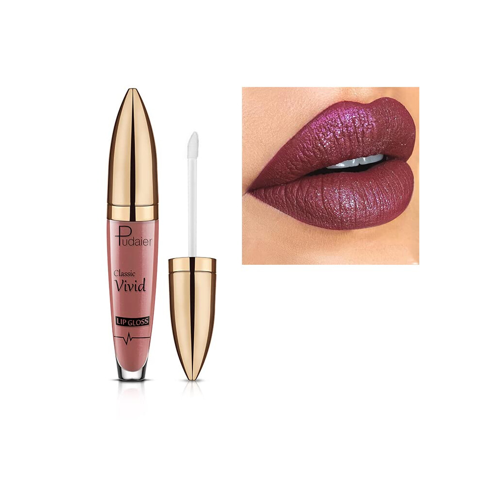 Easilydays Christmas Diamond Shiny Matte Lipstick Gothic Glitter Liquid Lip Gloss Sparkling High Pigment Waterproof Long Lasting Lipsticks