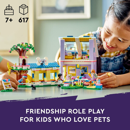LEGO LEGO Friends Κέντρο Διάσωσης Σκύλων 41727, Παιδικό Σετ Ζώων για 7+ Χρονών με Χαρακτήρες 1