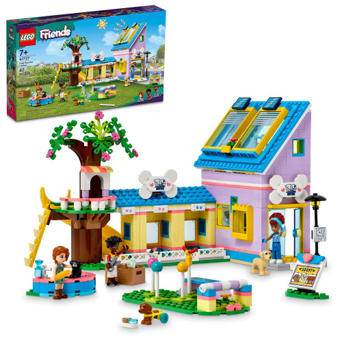 LEGO LEGO Friends Κέντρο Διάσωσης Σκύλων 41727, Παιδικό Σετ Ζώων για 7+ Χρονών με Χαρακτήρες