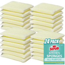 24 tyyny Yleiskyttiset sienet Keittin naarmuuntumaton astianpesusieni Astioiden pesuun Keittin Premium Kitchen Scrub Sieni ja Scrubbers Puhdistu
