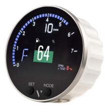 Veratron 85mm (3-3/8"") VMH-35 Multifunction Gauge